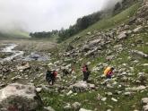 Trek to Hampta Pass, Himalayas